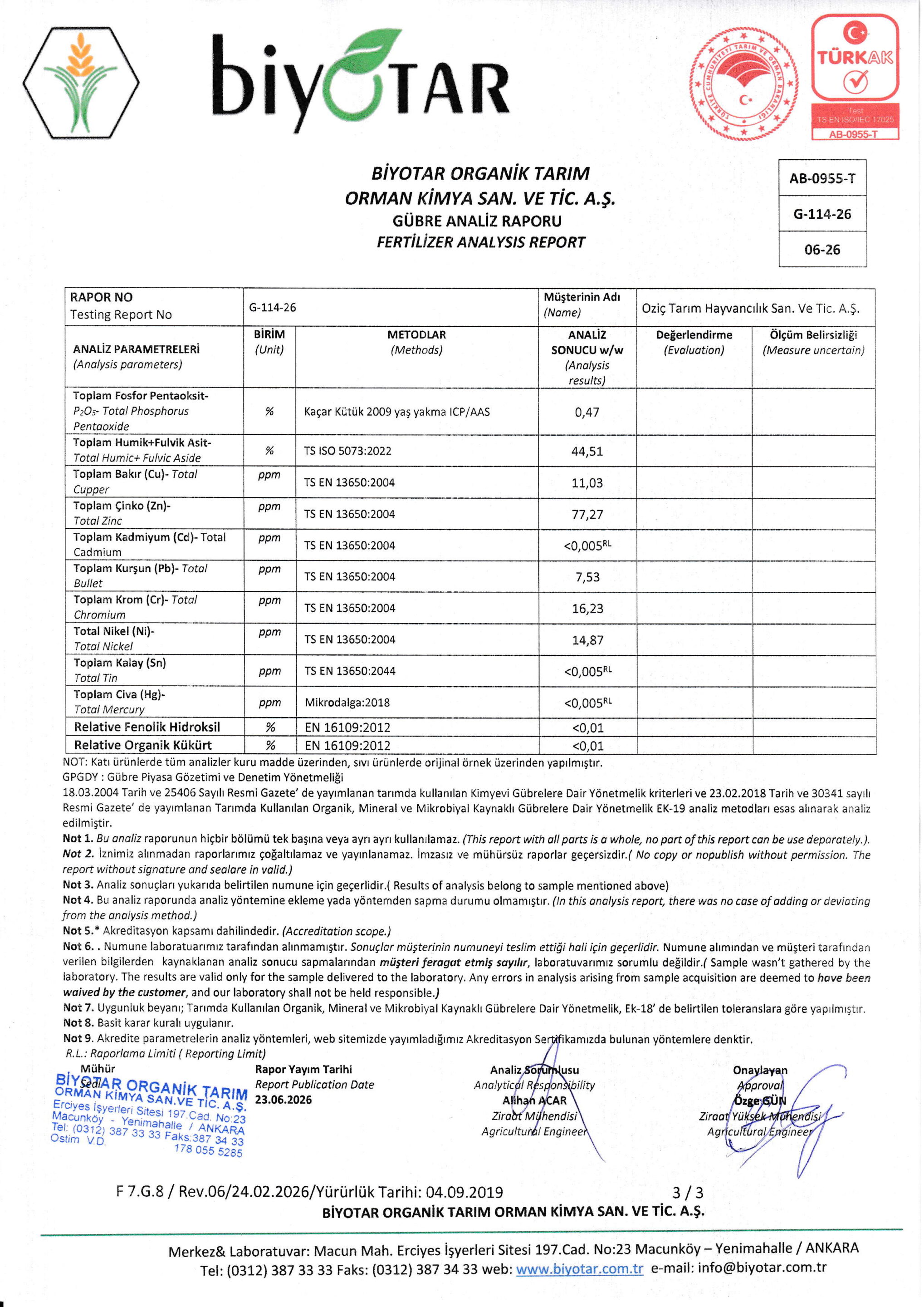 organic-pellet-tahlil-certificate-2026